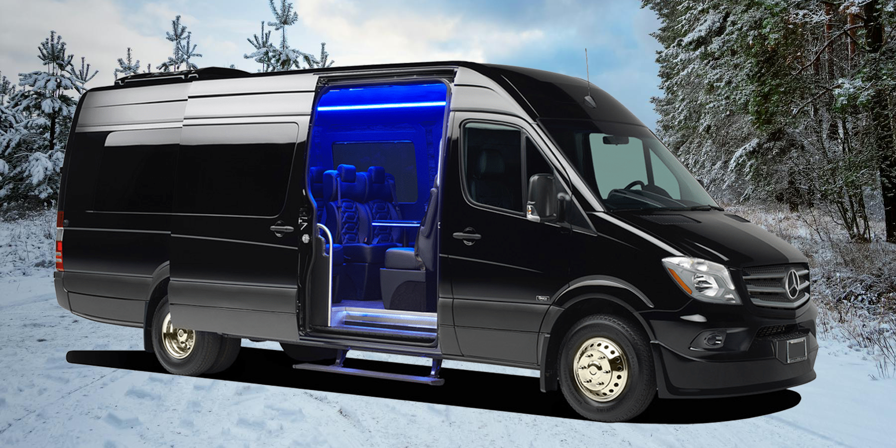 Comfortable and spacious vehicle for Mt Buller private transport.